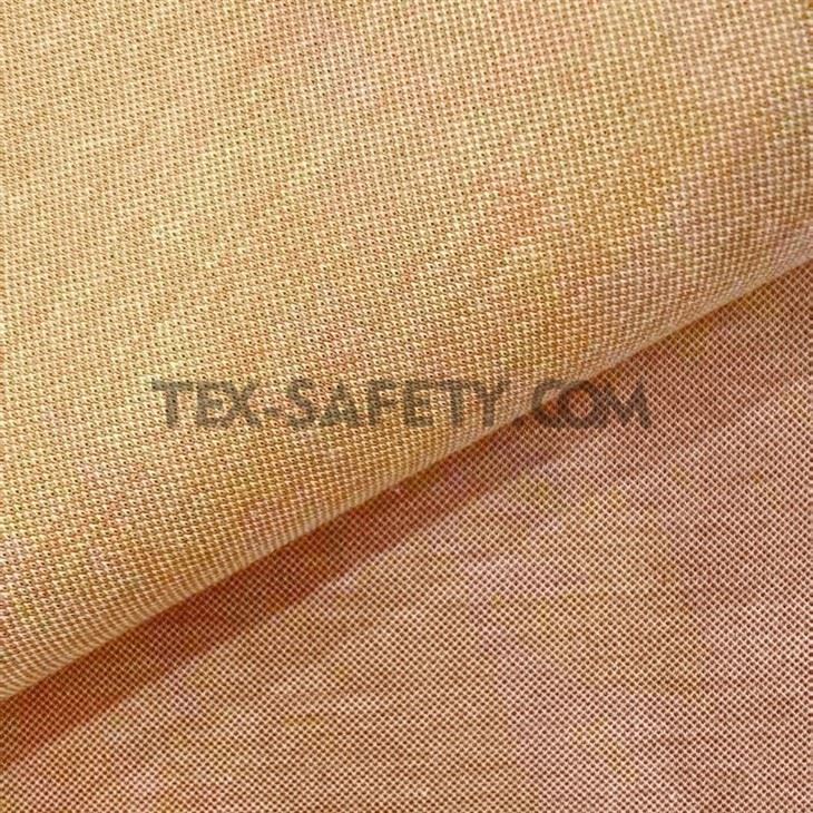 Firefighter Orange Aramid Flame Retardant Knitted Fabric factory